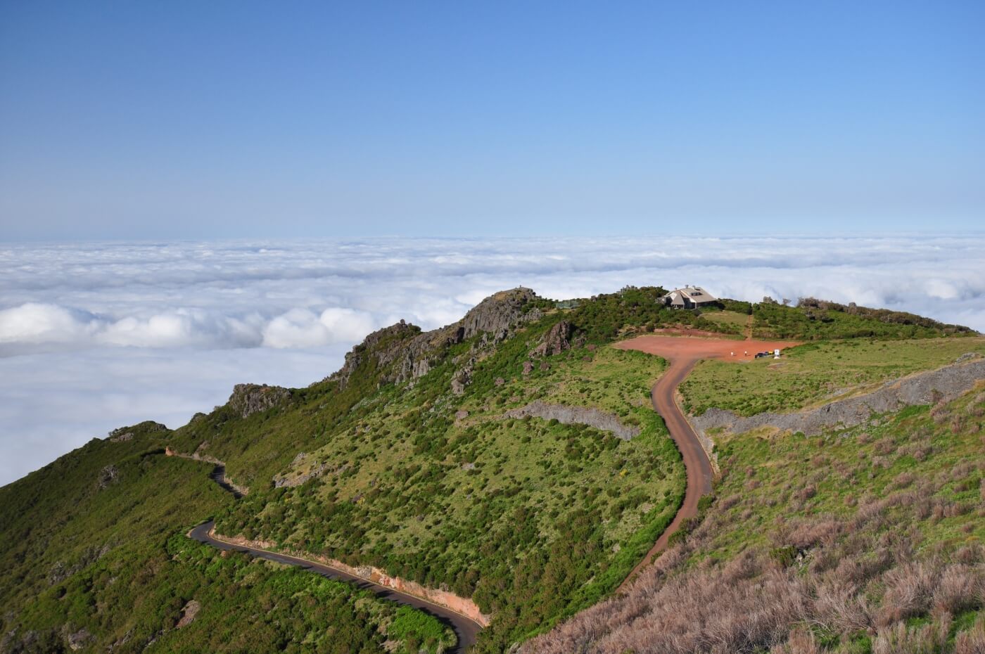Vereda do Pico Ruivo au départ d’Achada do Teixeira à Madère